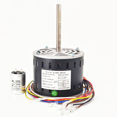 48 Frame Blower Motor - 1/3HP 115V 60HZ 1075RPM/4SPD 5uF/370V CCW-LE Rotation  - 5KCP39GGZ183S Replacement Motor